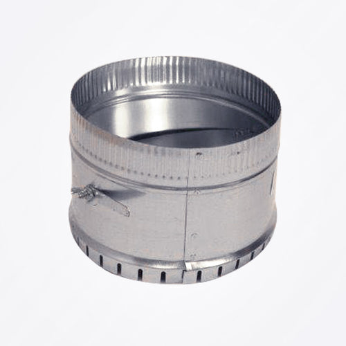Round Duct Extended C-Collar with Damper